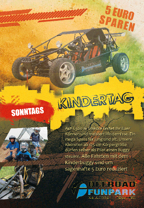 Jeden Sonntag ist Kindertag im Offroad Funpark Mallorca - Jetzt buchen